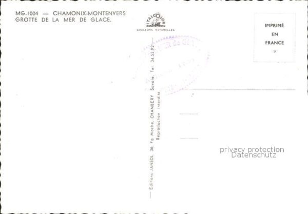 Hoehlen Caves Grottes Mer de Glace Chamonix-Montenvers Cuisin – Bild 2