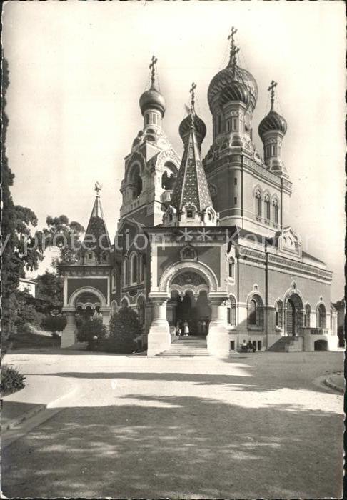 Russische Kirche Kapelle Cathedrale Orthodoxe Russe Nice