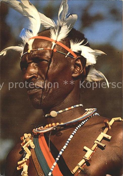 Typen Afrika Kikuyu Warrior