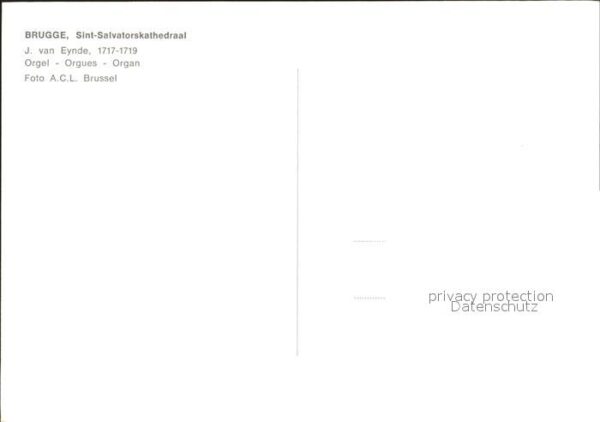 Kirchenorgel Brugge Sint-Salvatorskathedraal – Bild 2