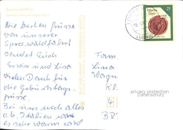 Trachten Spreewald Blota Heu – Bild 2