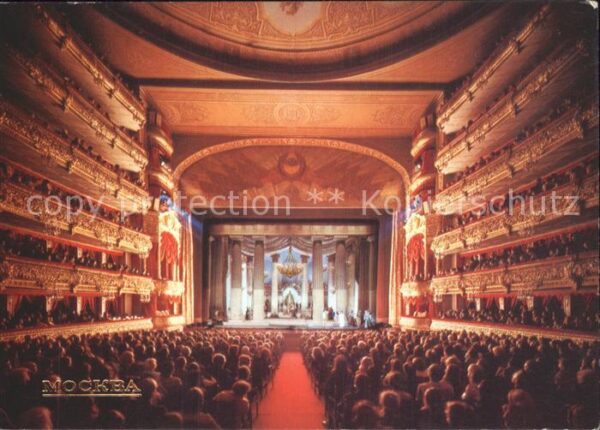 Theater Auditorium State Academic Bolshoi Theat