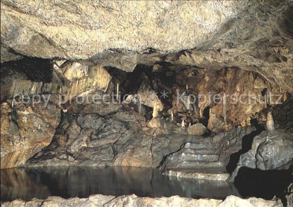 Hoehlen Caves Grottes Rübeland Harz Baumannshöhle Goethesaal