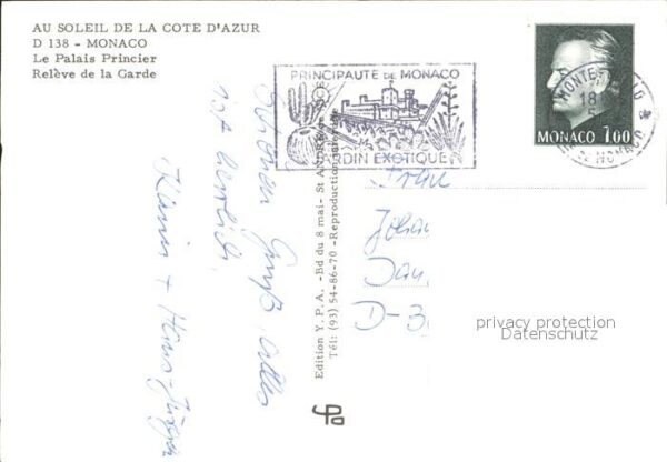Leibgarde Wache Palais Princier Releve de la Garde Mona – Bild 2