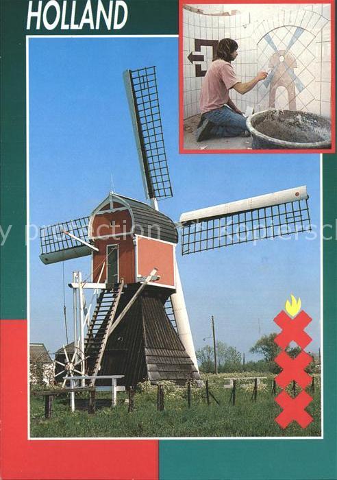 Windmuehle Wall Floor Tiling Holland