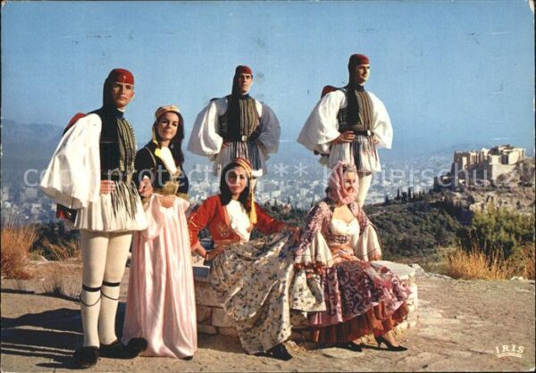 Trachten Griechenland Athen