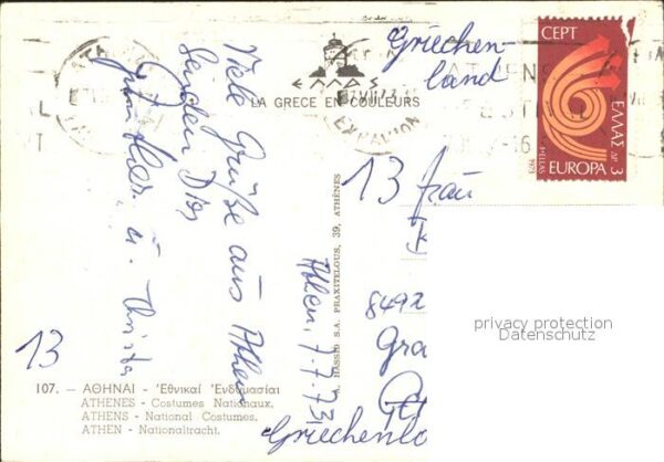 Trachten Griechenland Athen – Bild 2