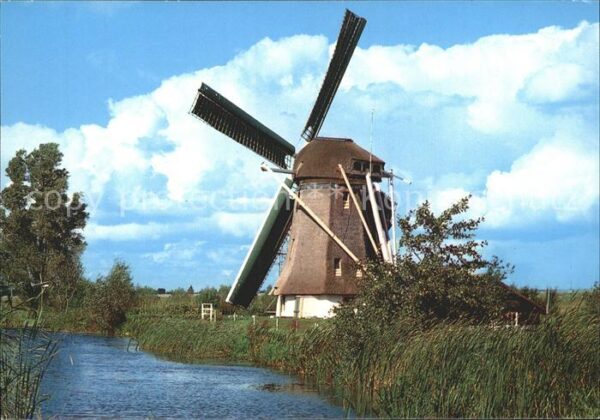 Windmuehle Watermolen De Onrust Naarden