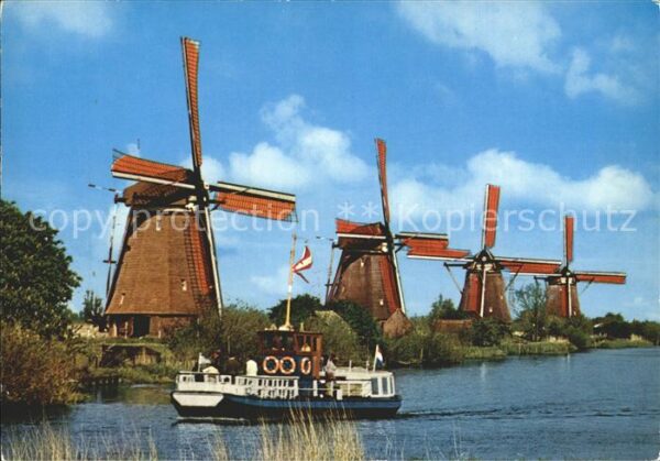 Windmuehle Boot Holland