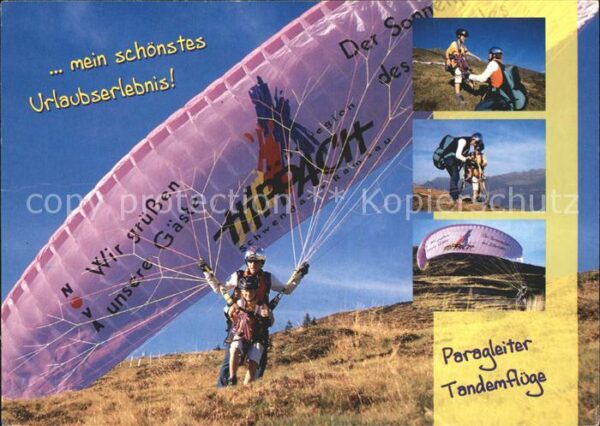 Fallschirmspringen Tandemsprung Stocky Air Para-Tandem-Flü