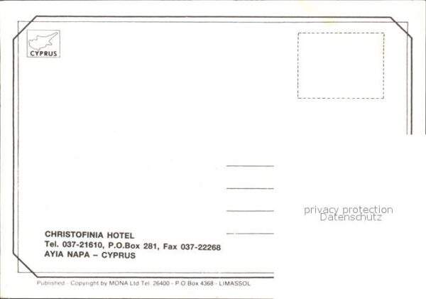 Ayia Napa Agia Napa Christofinia Hotel – Bild 2
