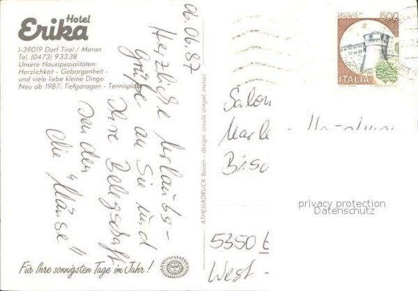 Dorf Tirol Hotel Erika – Bild 2
