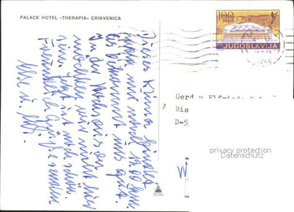 Crikvenica Kroatien Palace Hotel – Bild 2