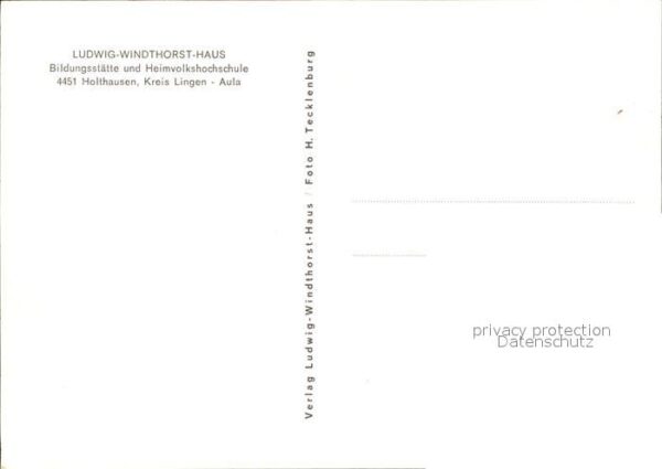 Holthausen Lingen Ludwig Windthorst Haus Bildungsstätte – Bild 2