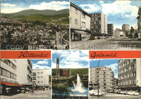 Huettental Siegen Geisweid Lindenstrasse Rijnsburgerstras