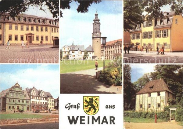 Weimar Lahn Goethehaus Schloss Schillerhaus Lucas C