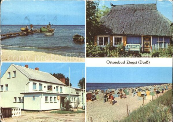 Zingst Ostseebad Fischerstrand Rohrdachkate Erholungshei