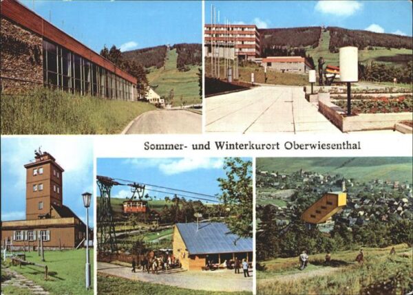 Oberwiesenthal Erzgebirge Fichtelberg Erholungsheim IG Wismut Wet