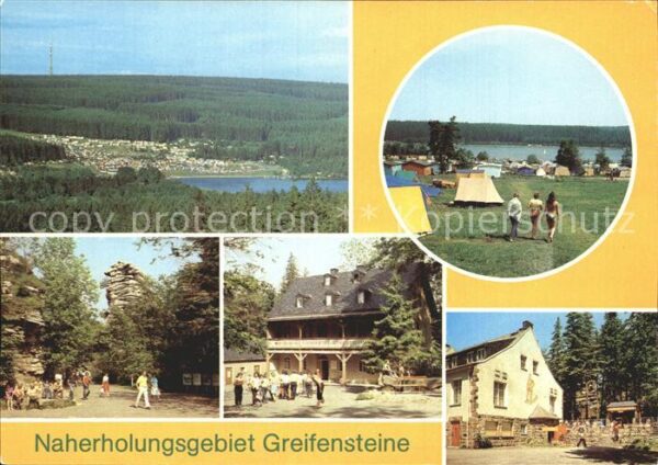 Greifensteine Erzgebirge Camping am Greifenbachstauweiher Bergba