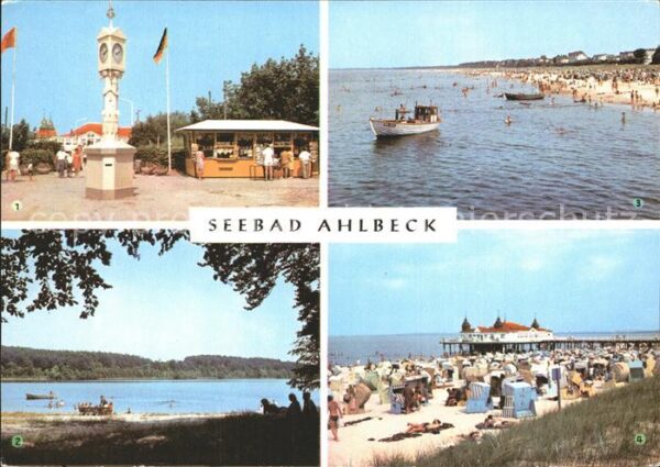 Ahlbeck Ostseebad Seebrücke Wolgastsee Strnad