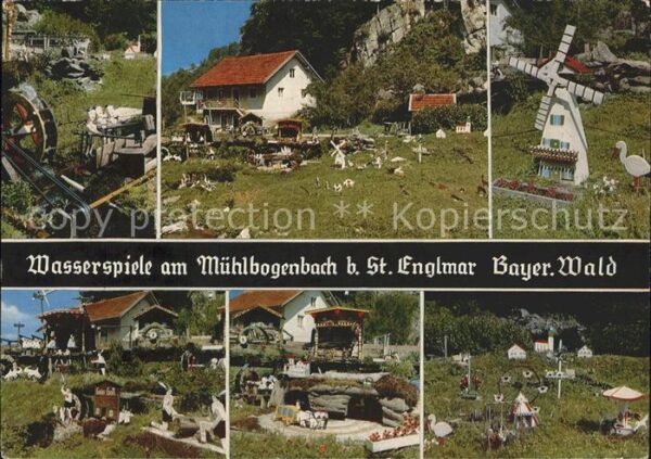 St Englmar Wasserspiele am Mühlbogenbach