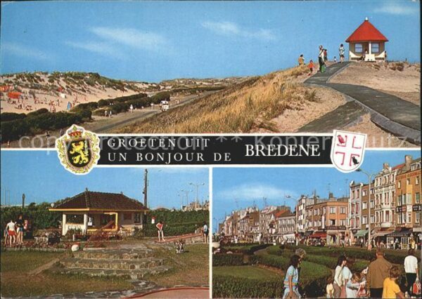 Bredene Dünen Strassenpartie Minigolf