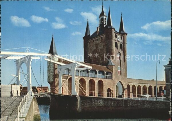 Zierikzee Havenpoort Ziehbrücke