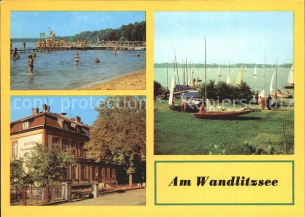 Wandlitz Wandlitzsee Strandbad Hotel Terrassen a