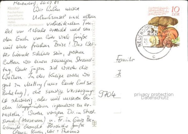 Insel Hiddensee Kloster Fischerhaus Hafen Leuchtturm Re – Bild 2