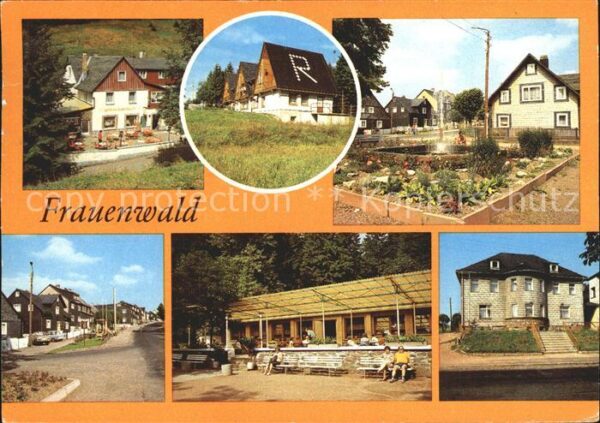 Frauenwald Thueringen Waldpension Fraubachmühle Rennsteig-Wan