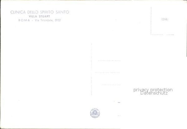 Roma Rom Clinica dello Spirito Santo – Bild 2
