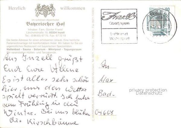 Inzell Alpenhotel Bayerischer Hof – Bild 2