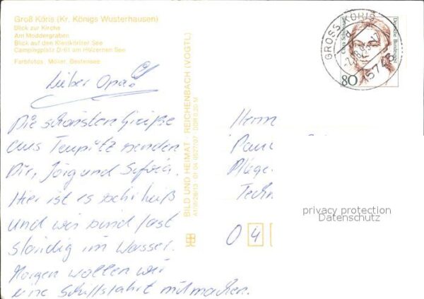 Gross Koeris Kirche Moddergraben Camping – Bild 2