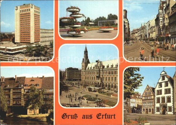 Erfurt Interhotel Kosmos Anger Krämerbrücke Ha