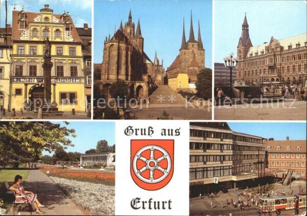 Erfurt Dom Severikirche Haus zum Roten Ochsen
