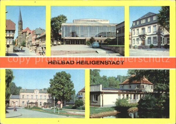 Heiligenstadt Eichsfeld Kulturhaus Am Berge Rathaus Bahnhof