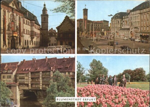 Erfurt Platz der Deutsch Sowjetischen Freundsc