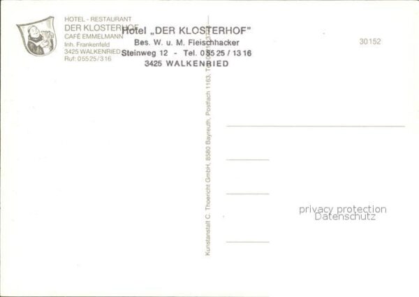 Walkenried Hotel Der Klosterhof Restaurant – Bild 2