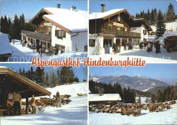 Reit Winkl Alpengasthof Hindenburghütte