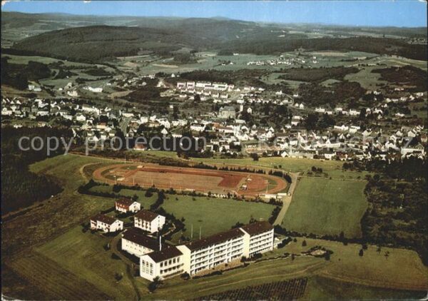 Daun Eifel Fliegeraufnahme Knappschafts-Sanatorium