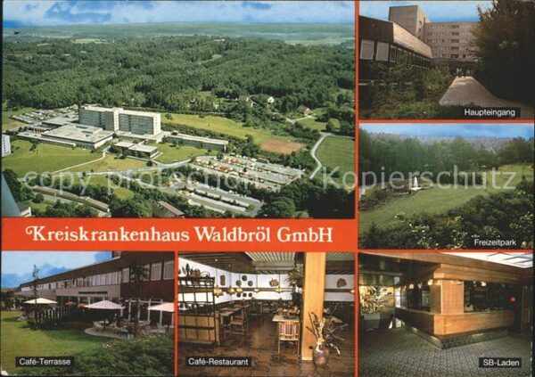 Waldbroel Fliegeraufnahme Kreikrankenhaus