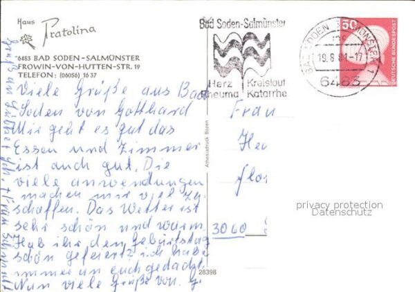 Bad Soden-Salmuenster Haus Pratolina – Bild 2