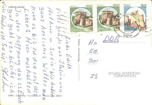 Lido di Savio Strassenpartie – Bild 2