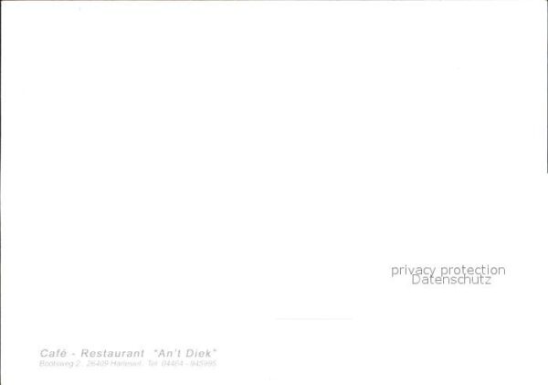 Harlesiel Cafe Restaurant An`t Diek – Bild 2
