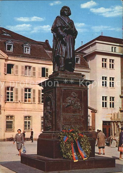 Bonn Rhein Beethovendenkmal