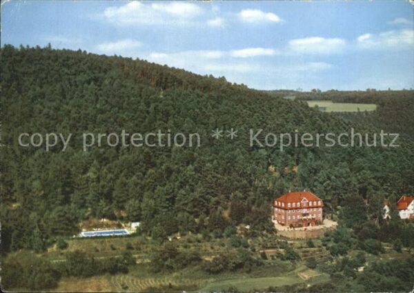 Hettigenbeuern Fliegeraufnahme Hotel Pension Diedrich