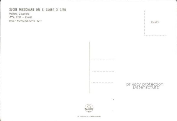 Ronciglione Suore Missionarie del S. Cuore di Gesu – Bild 2