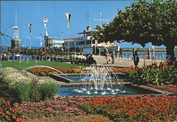 Konstanz Bodensee Anlagen vor dem Konzilsgebäude