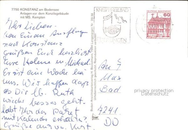 Konstanz Bodensee Anlagen vor dem Konzilsgebäude – Bild 2