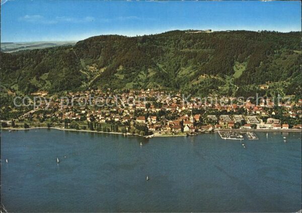 Sipplingen Fliegeraufnahme am Bodensee